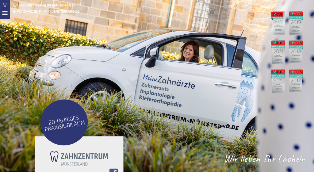Webdesign & Marketing f&uuml;r Zahn&auml;rzte, Webdesign + Marketing f&uuml;r Zahn&auml;rzte
